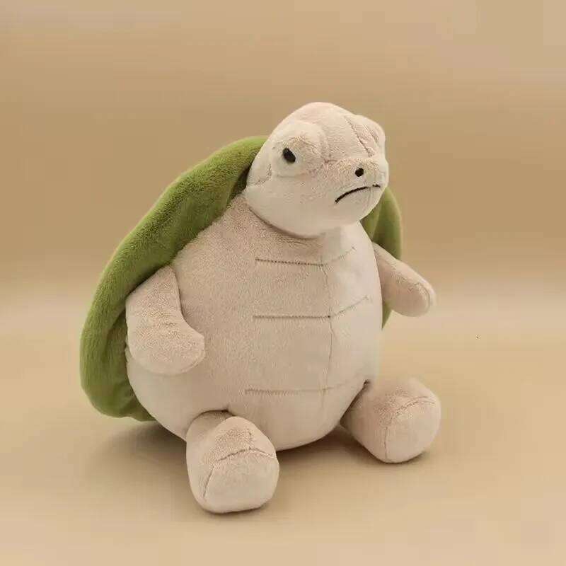 28CM Turtle Animal Series Cute Plush Toy in Stock Simulation Doll Comfortable Touch Warm Heart Healing Birthday Gifts Y260128