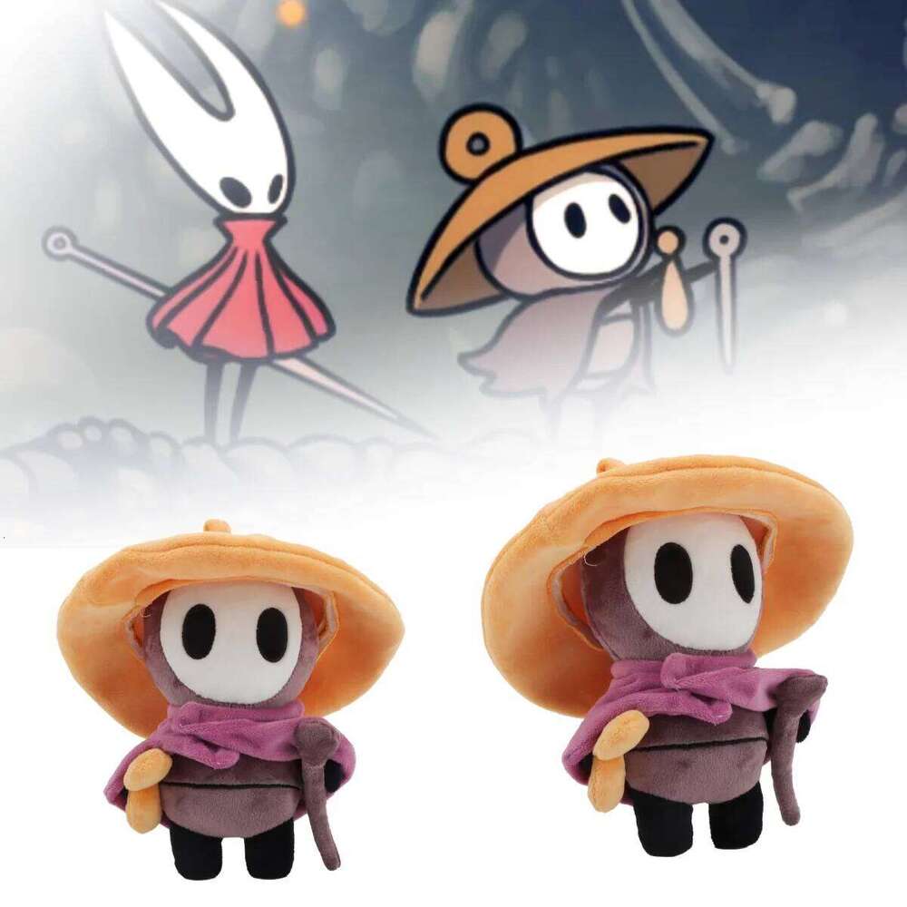 Kawaii Cute Hollow Knight Silksong Plush Toy Game Merchandise Sherma For kids Birthday Christmas Gift Y260128