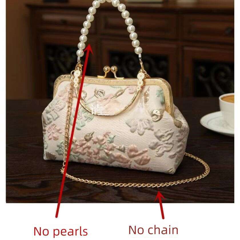Luxury Shoulder Bag Hobo New Product Vintage Chinese Cheongsam with Hanfu Ma Mian Skirt Single Horizontal Bag Handheld Buckle Bag SENYY