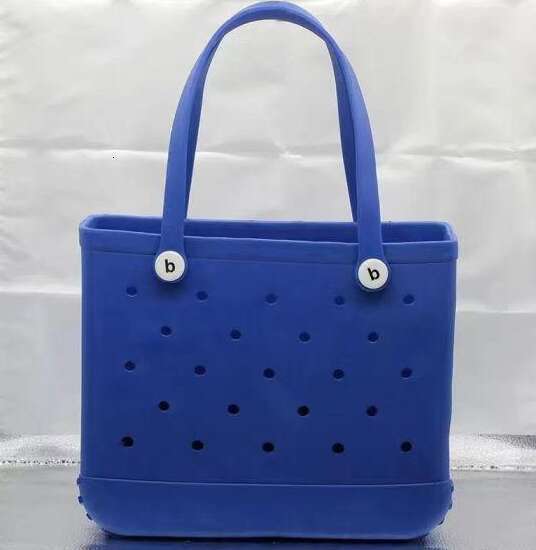 Factory Direct Supply Cross-Border EVA Outdoor Waterproof Hole Swimming Large Capacity Easy to Wash Storage Beach Bag S260127