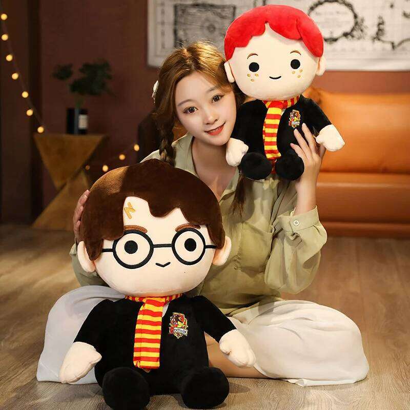 Harry Potter Her mione Fantastic Beasts Toy Scarf Ron Movie TV Stuffed Toys Character Plush Doll Cute Birthday Gift Y260128