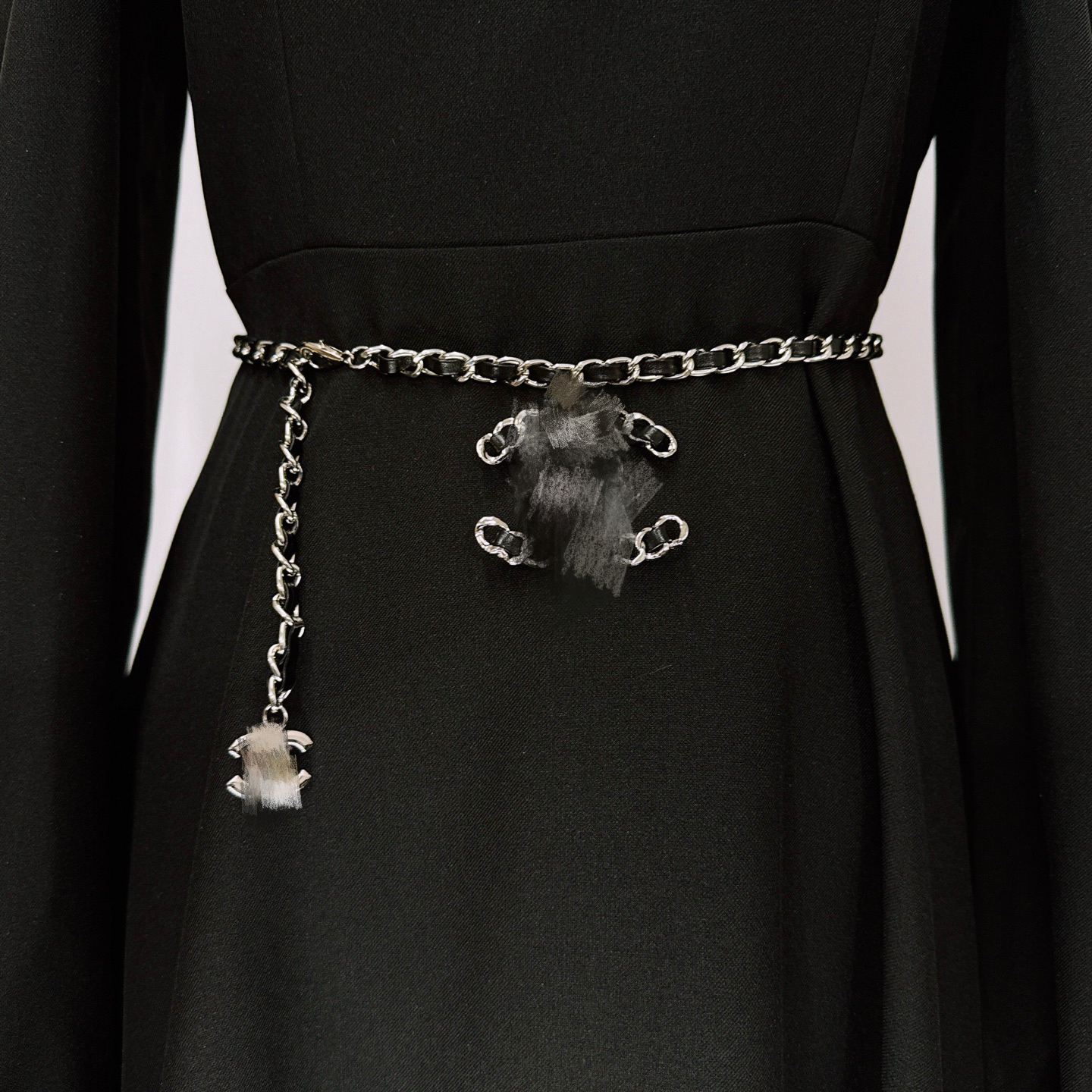 Retro Gold Letter Waist Chain, Multi-functional Decorative Dress for Women, Denim Belt, New Style of Women's Accessoriesg6j1