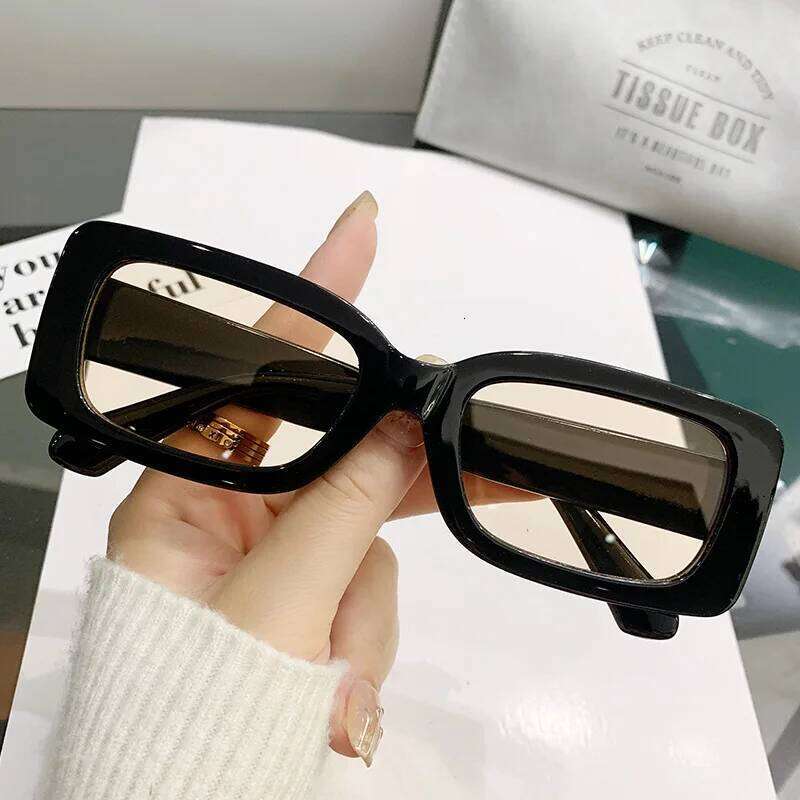 Vintage Square Sunglasses For Women Men Rectangle Sun Glasses Oval Eyewear Oculos De Sol for Male Female Eyeglasses H260129