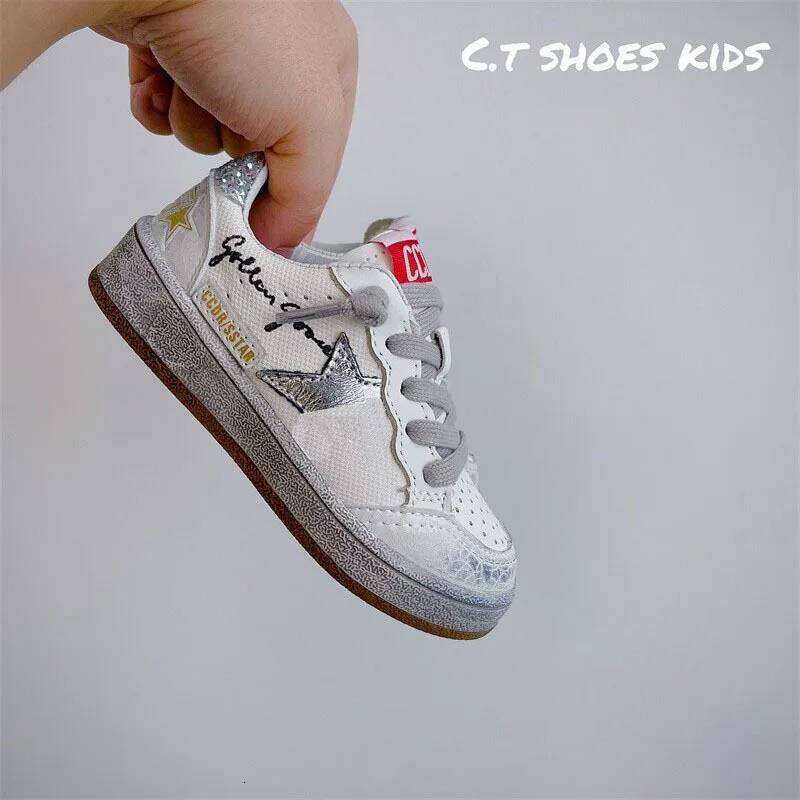 Boys Spring Autumn Soft Soled Comfortable Sports Children Casual Korean Version Fashion Retro Girls Star Board Shoes Y260128