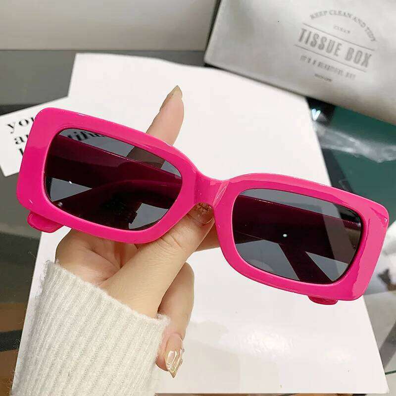 Vintage Square Sunglasses For Women Men Rectangle Sun Glasses Oval Eyewear Oculos De Sol for Male Female Eyeglasses H260129