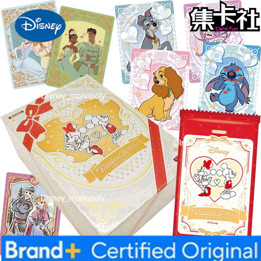 Disney New Card.fun Original Collection Ariel Daisy Duck Warm Romance Healing Animated Film Character Cards Toy Hobby Gift H260129 H260129
