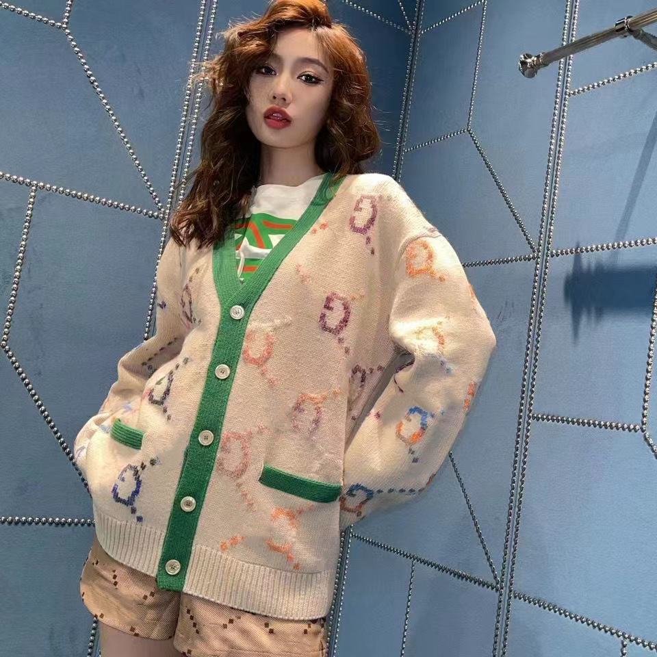 Women's Sweaters Designer Cardigan Sweater Senior Whole body letters Leisure spring Autumn Winter Keep Warm Comfortable High Quality Sweaters Asian size s-l