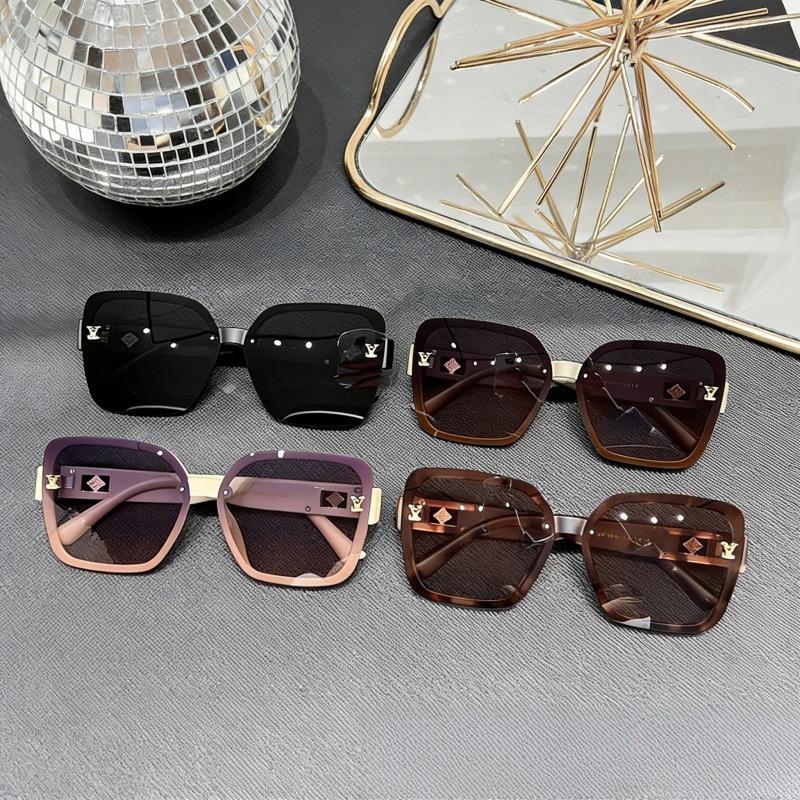 Women's Fashion Luxury Polarized Sunglasses UV Protection Oversized Square Sun Glasses for Driving Outdoor