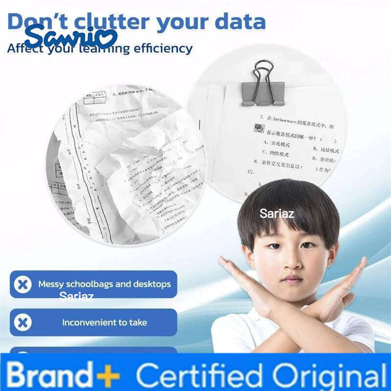 Sanrio 13 Layer Expanding File Clear Book test paper cartoon Folder Organizer H2601291