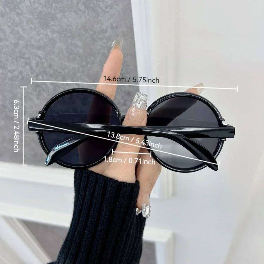 Retro Round Sunglasses Women Men Brand Classic Sun Glasses Female Male Fashion Designer Travel Casual Shades Oculos De Sol H260129