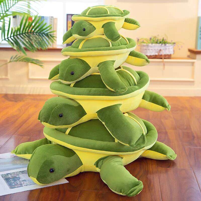 Soft plush toys birthday gift for girls oceanarium turtle dolls Y260128