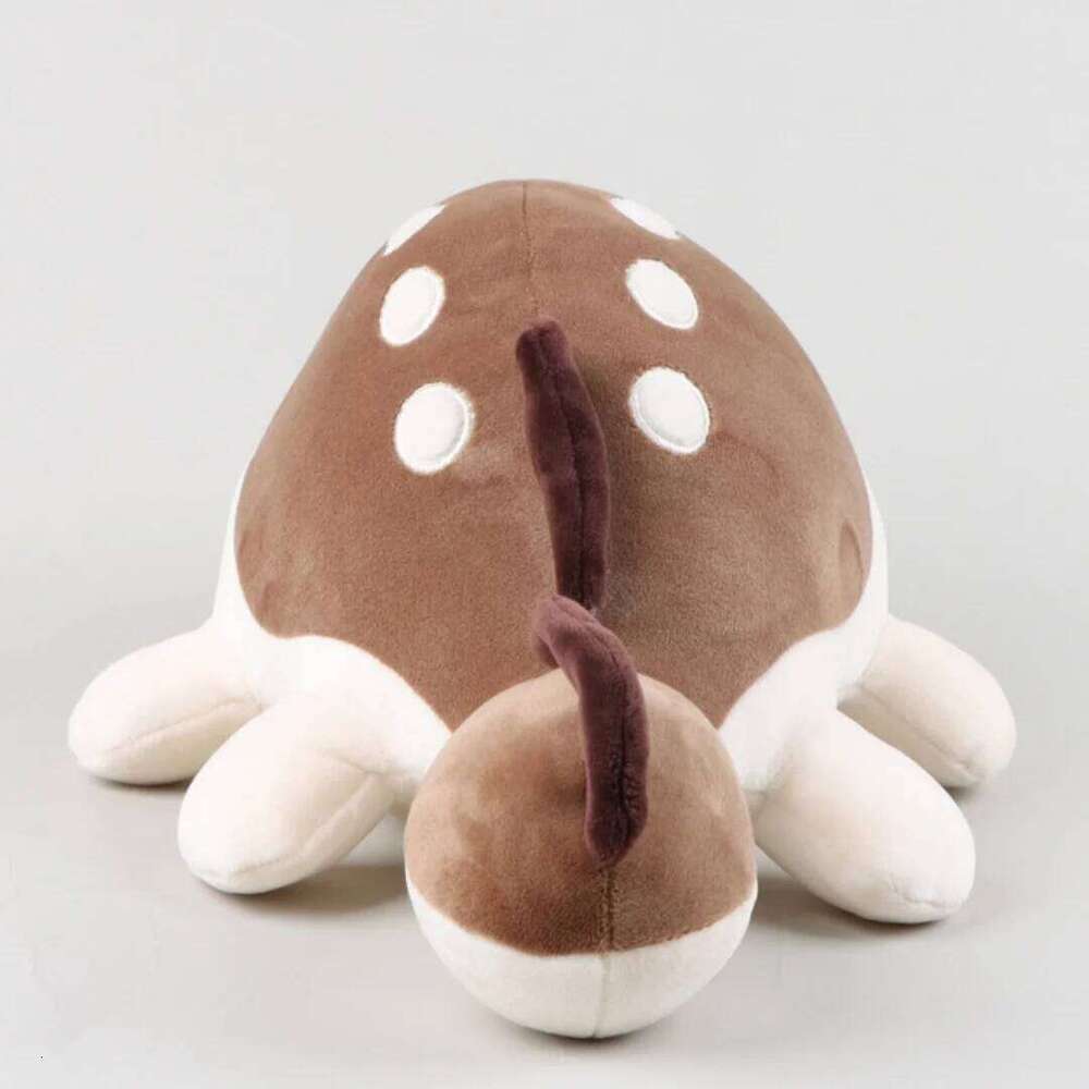 35cm Plush Toy Pufferfish Soft Stuffed Plushie Doll Great Birthday Gifts Game Character Clodsire for Friends Room Decor Y260128