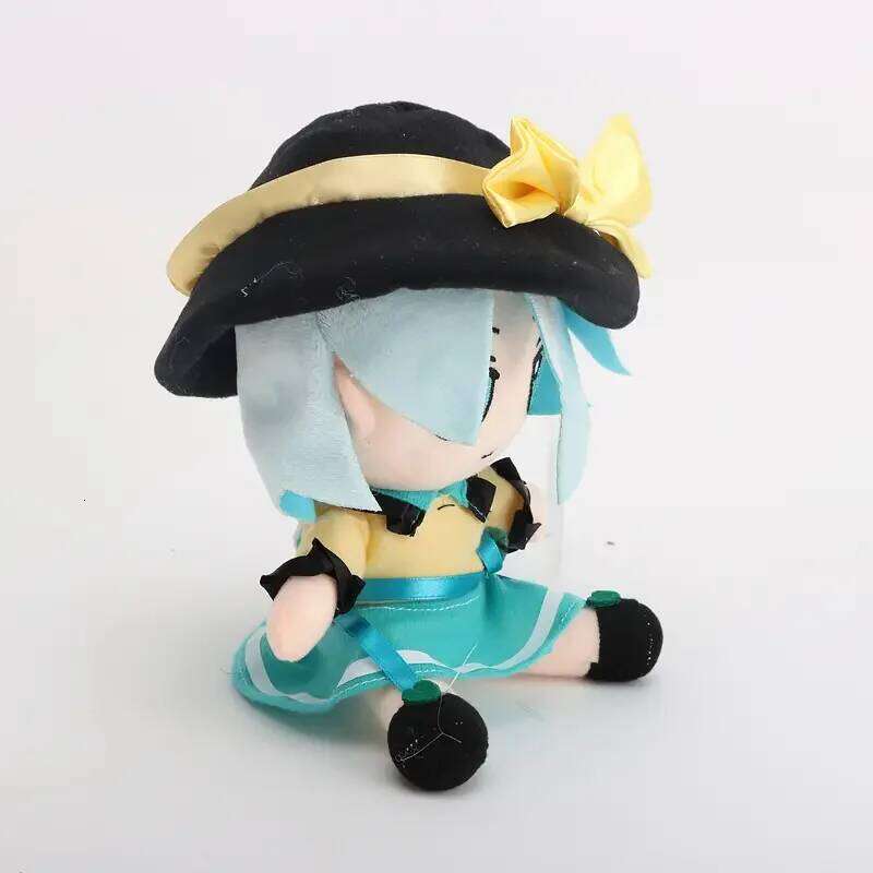 20cm Touhou Lovely Plush In Stock fumofumo TouHou Project Komeiji Koishi Stuffed Doll Room Decor Kids Gift Y260128