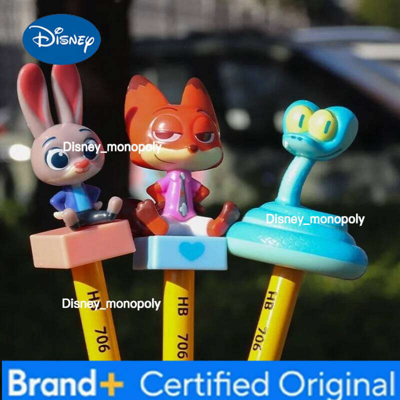 Disney New In Stock Zootopia 2 Seal Anime Peripheral Eraser Doll Ornament Pendant Handmade Series Toy Cartoonsnake Gary Toys Gifts H260129 H260129