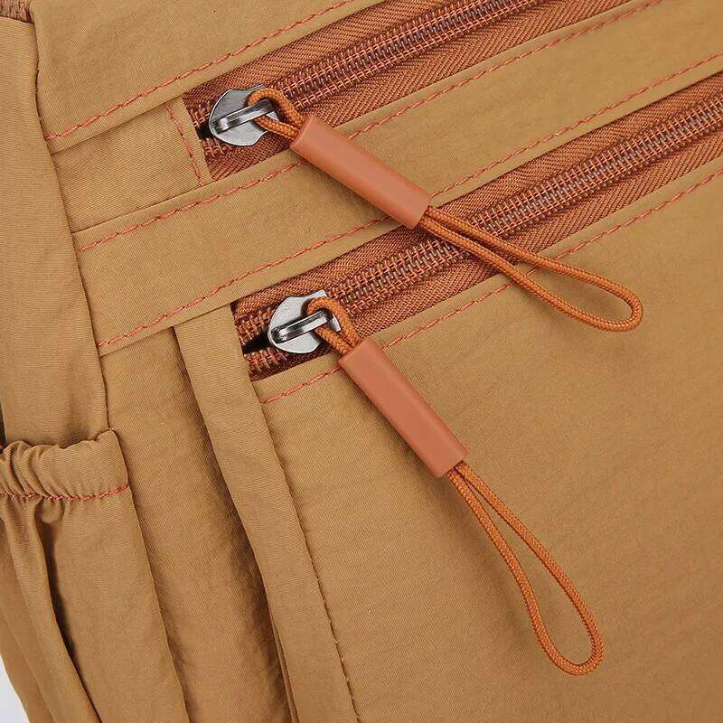 2025 Women's Crossbody Lightweight Waterproof Nylon Shoulder Bag Multi-pocket Fashion Handbag for Women Casual Purse XJ260129