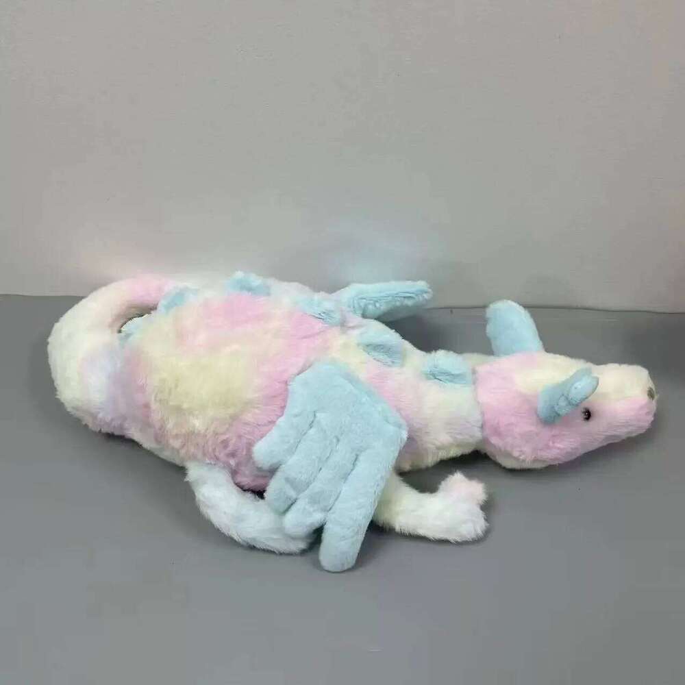 New Dolls Toys 50cm Rainbow Dragon Match to Calm Cats Dogs Pets, Soft and Comfortable Pillow, Holiday Gifts Y260128