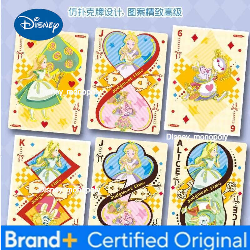 Disney Card.Fun Genuine New Series Alice in Wonderland Collectible Anime Peripheral Cards Holiday Gifts H26012911