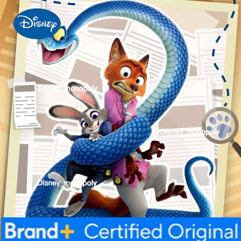 Disney New Society Anime Zootopia 2 Platinum Edition Nick Judy Gary Snake Commemorative Collection Card Series H260129 H260129