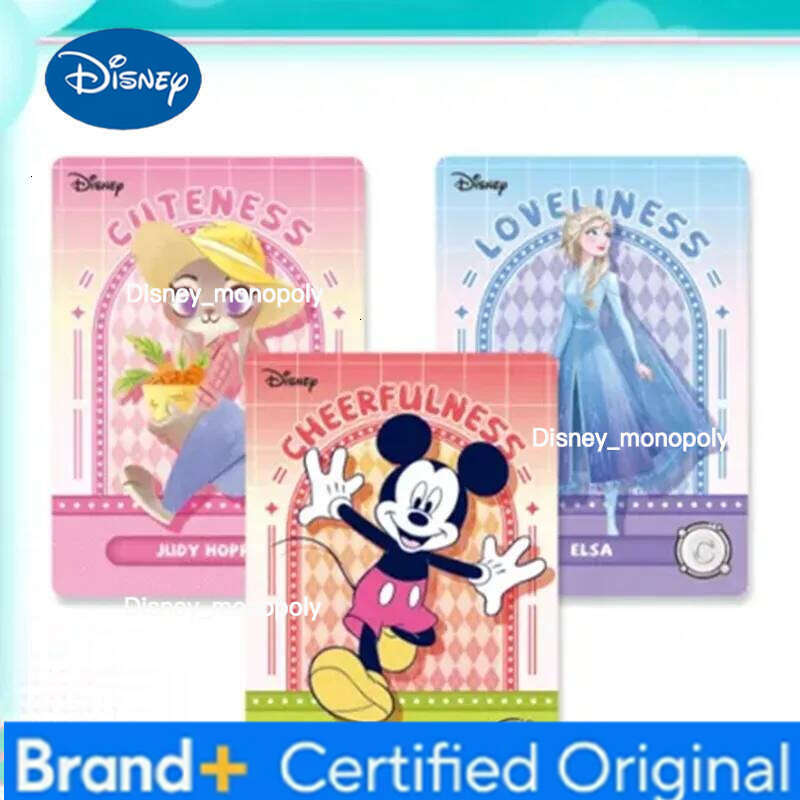 Disney KAKAWOW Original Joy Edition Happy Version Cards Genuine Cartoon Art Series Trading Collection Card Children Gift H260129