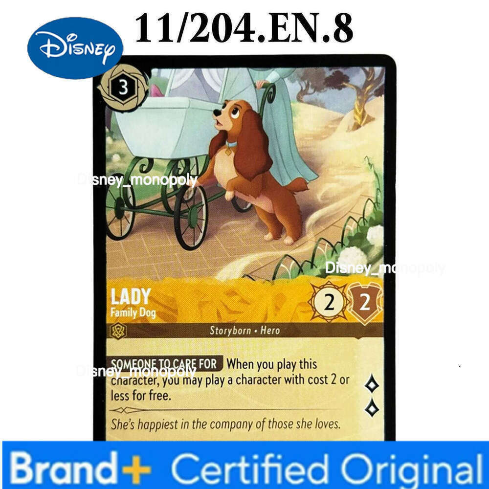 Disney Lorcana Proxy Cards Chapter 8 set Rapunzel/Lilo/Lady/Stitch/Tinker Bell Goofy Reign of Jafar Collectible TCG English Toygifts H260129 H260129