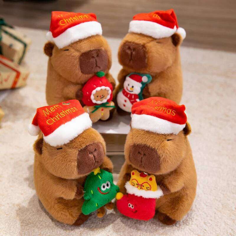 Cute Merry Christmas Birthday Capibala For Kids Tree Family Atmosphere Decoration Gift Y260128