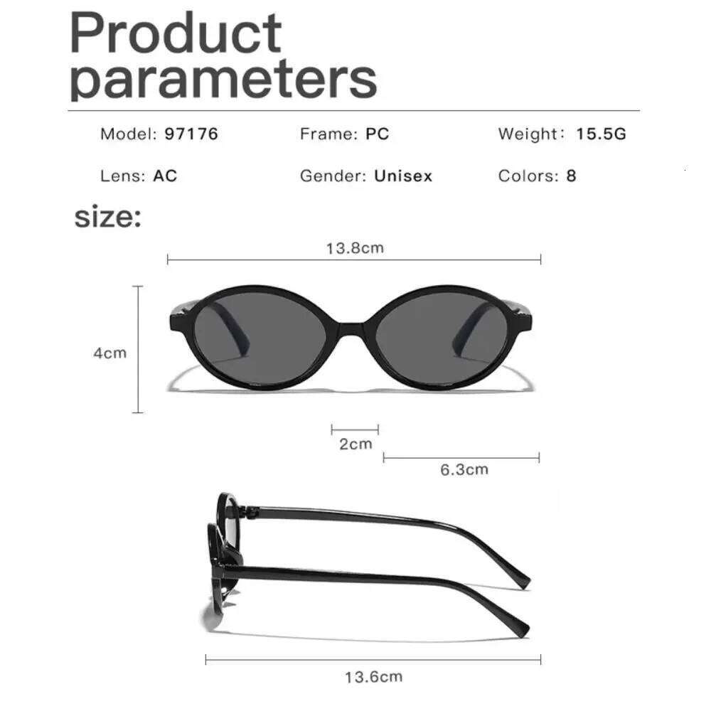 Sexy Small Oval Leopard Sunglasses Women Lovely Ins No Makeup Plain Frame Men Eyewear Cute Decorative Computer Glasses H260129