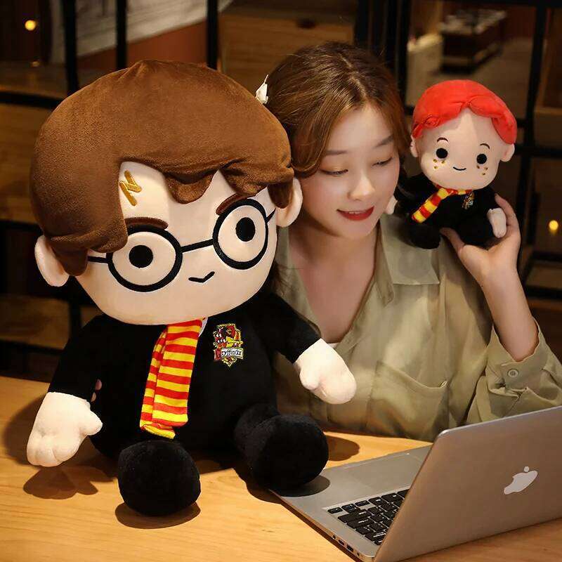 Harry Potter Her mione Fantastic Beasts Toy Scarf Ron Movie TV Stuffed Toys Character Plush Doll Cute Birthday Gift Y260128