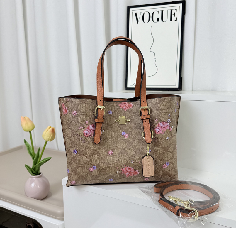 Designer Shoulder Bag Tote Women Crossbody Bags Leather Luxury Flower Diane Baguette Handbag Large-capacity Canvas Strap Embossed Letters Woman Wallet Purse x2