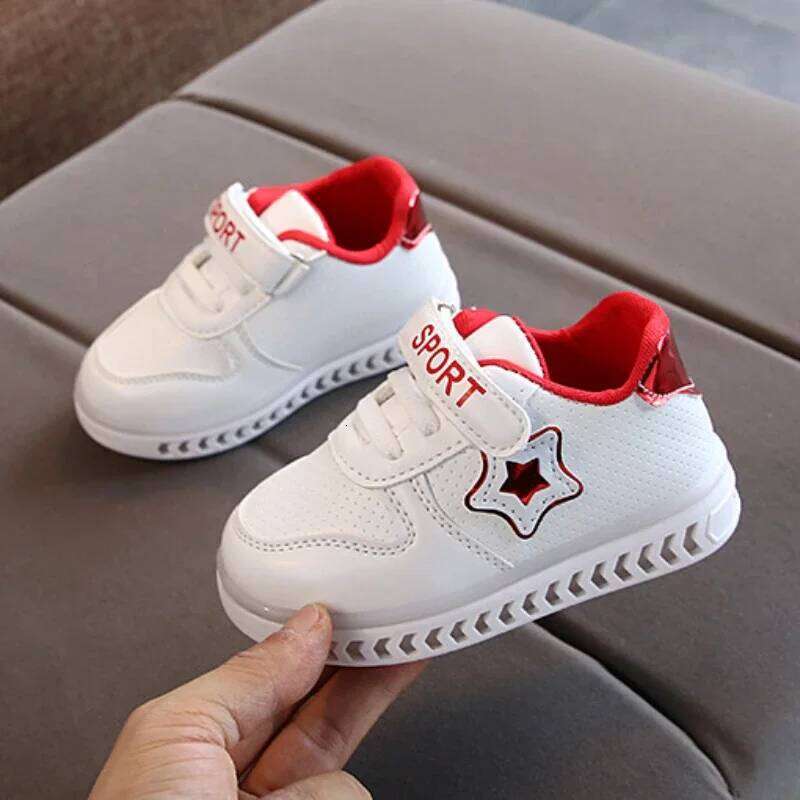 zapatillas LED Kid Sneakers Autumn Girl Luminous Soft Sole Boy Casual Anti Slip Skate Shoes Child Shoe zapatos nia Y260128