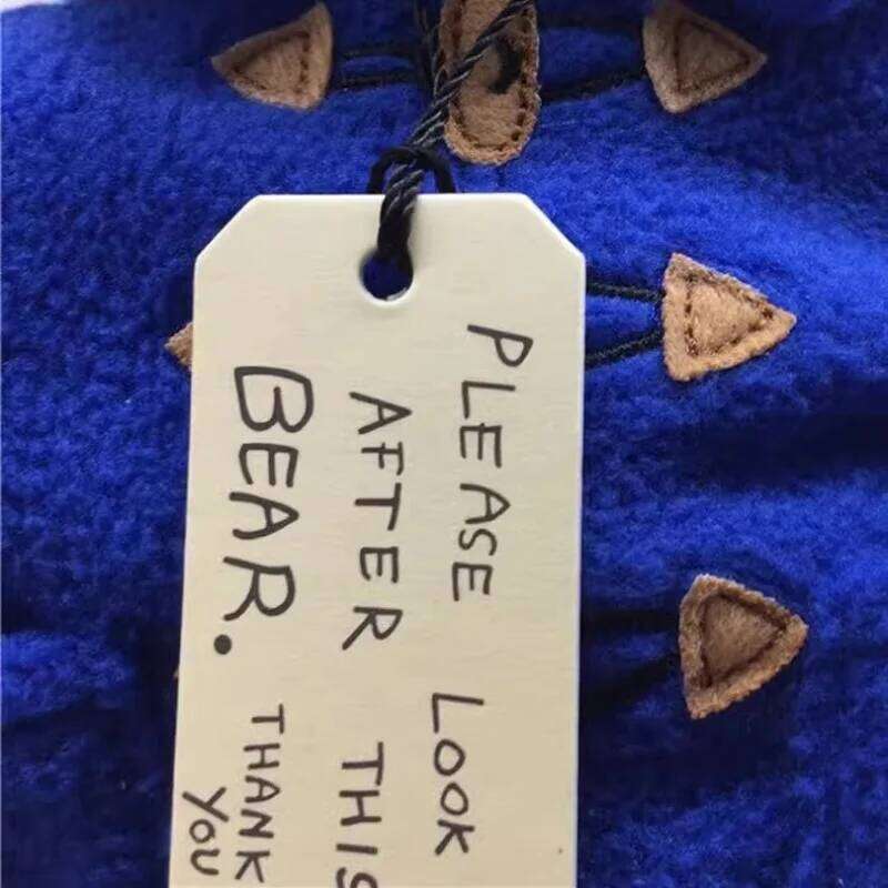 18-45CM Anime Cartoon Paddington Plush Kawaii Small Bear Stuffed Dolls High Quality Children Christmas Birthday Gifts Y260128