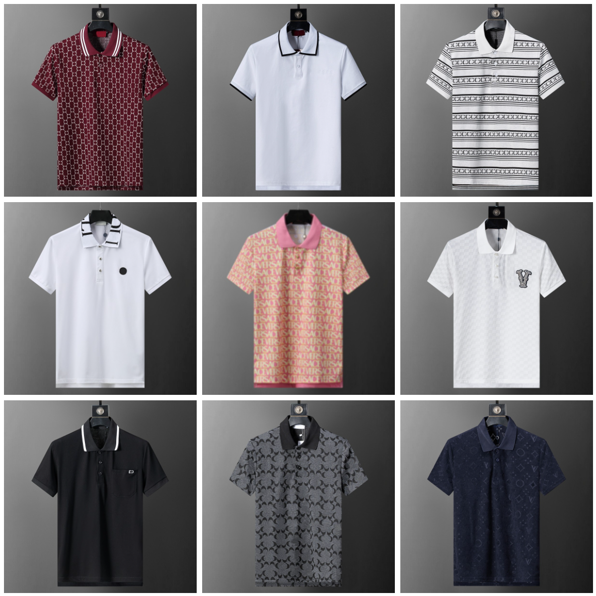 men shirts designer t shirt mens shirt designer shirts for man fashion printing pattern clothes clothing tee black and white mens tshirt asia size