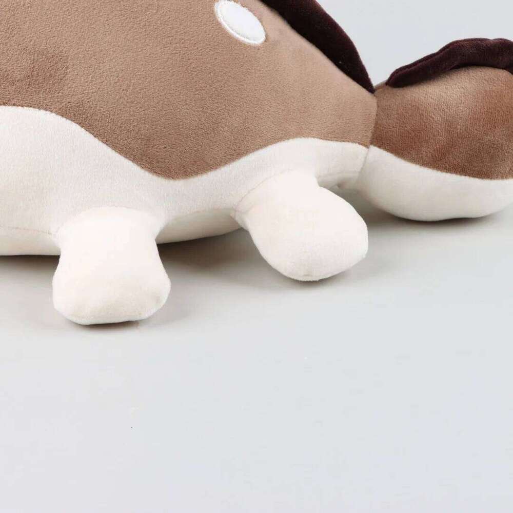 35cm Plush Toy Pufferfish Soft Stuffed Plushie Doll Great Birthday Gifts Game Character Clodsire for Friends Room Decor Y260128