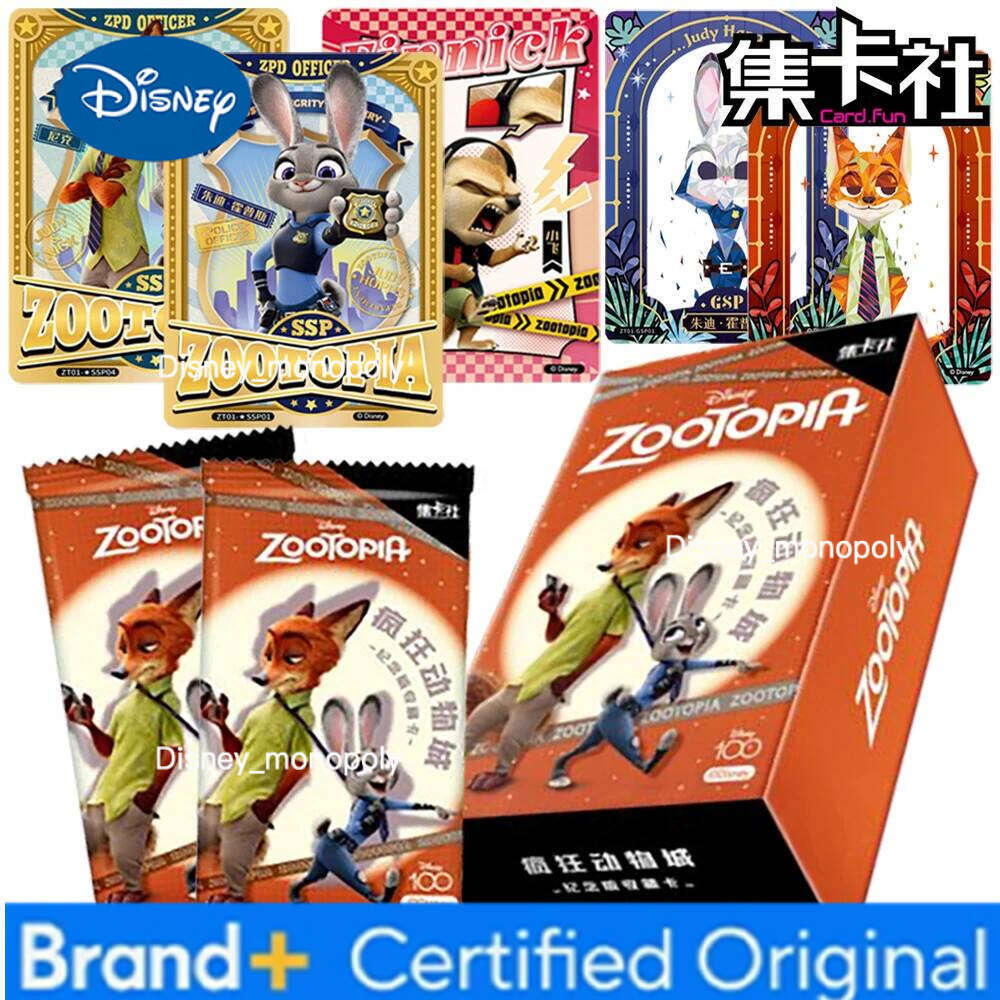 Disney CARD.FUN Original Zootopia American Animation Creative Character Window Series Limited Edition Protagonist Card Gifts Toys H260129 H260129