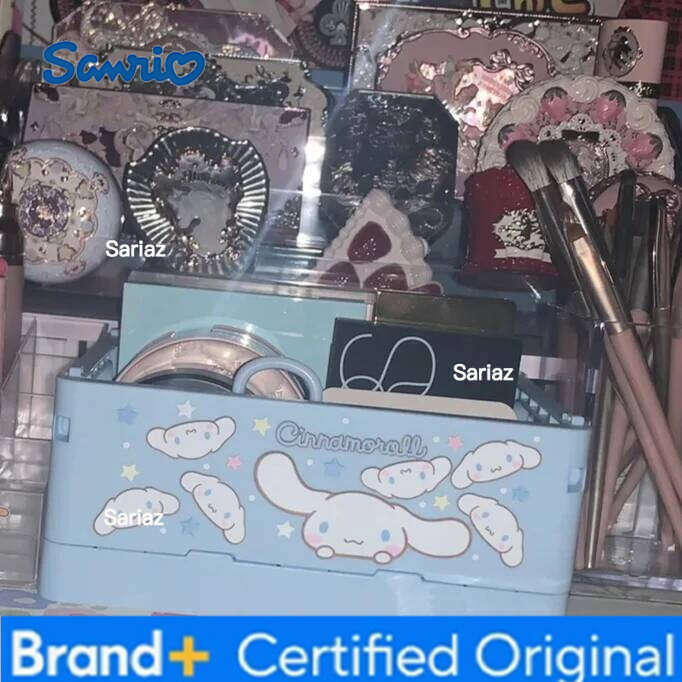Sanrio Hangyodon Foldable Fashion Delicate Personality Desktop Storage New Cute Cartoon Printing Pattern Box Gifts H260129