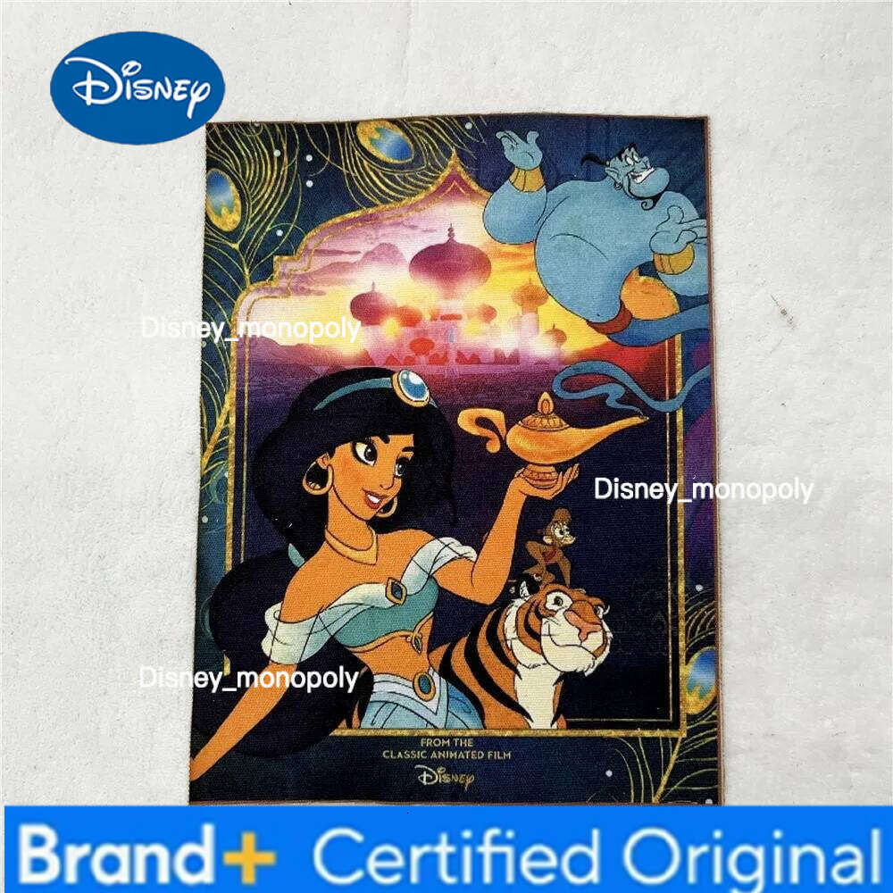 Disney 7pcs lot Princess Jasmine Patchwork Cotton canvas Fabrics DIY Sewing Material Positioning fabric Craft Embroidery H260129