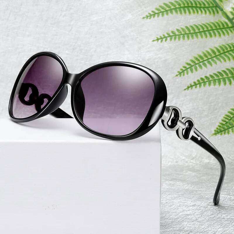 New Women Large Frame Oval Sunglasses Vintage Women's Brand Designer Sun Glasses Fashion Eyewear UV400 Oculos De Sol H260129