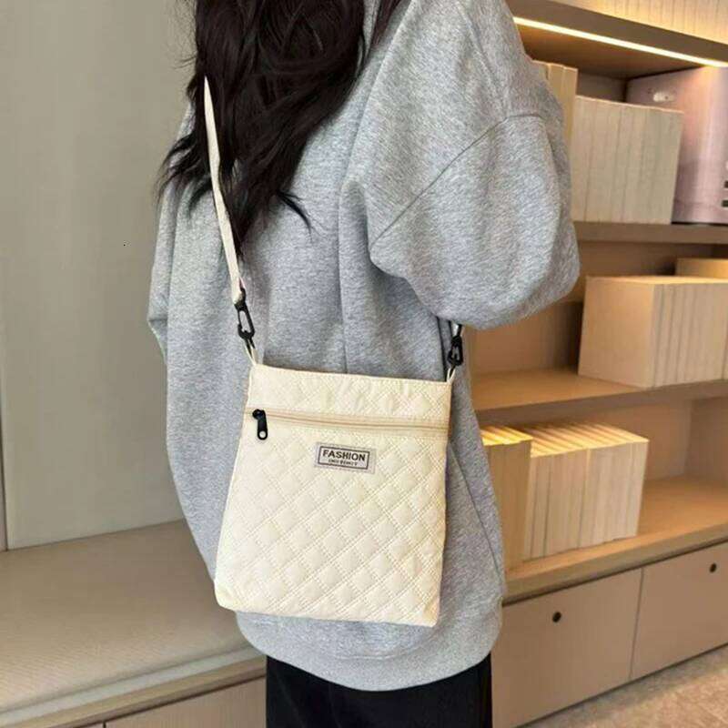 Neutral style rectangular bags men and women. Suitable for students to carry as a crossbody bag when going out or shopping. XJ260129