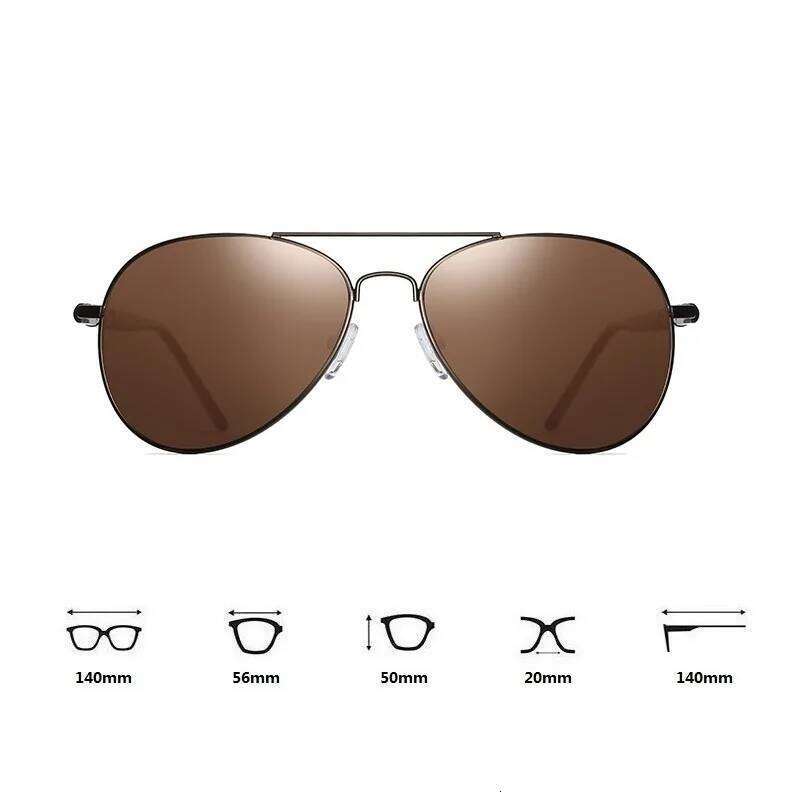 Classic Men Women Polarized Sunglasses Men's Driving Sun Glasses Pilot Brand Designer Vintage Shades Male Fashing Goggles UV400 H260129