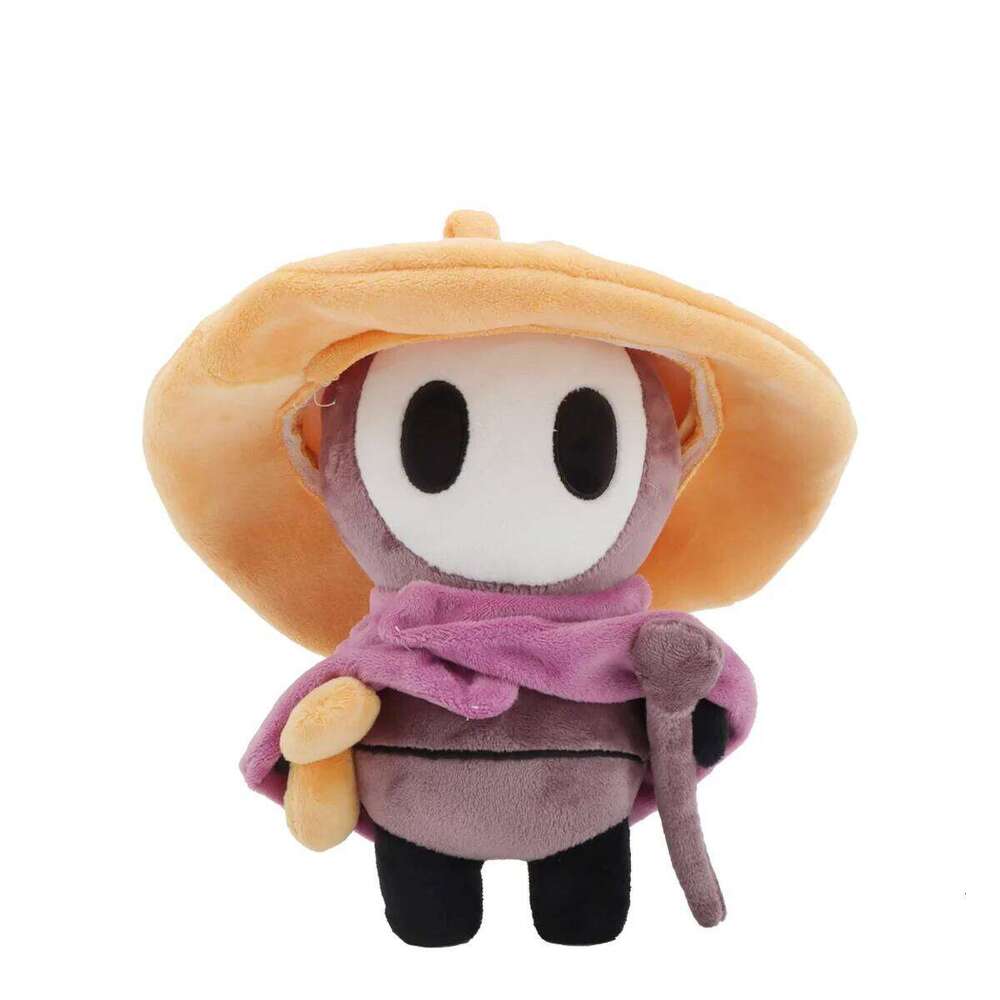 Adorable Cartoon Hollow Knight Silksong Plush Toy Game Merchandise Sherma For kids Birthday Halloween Gift Y260128