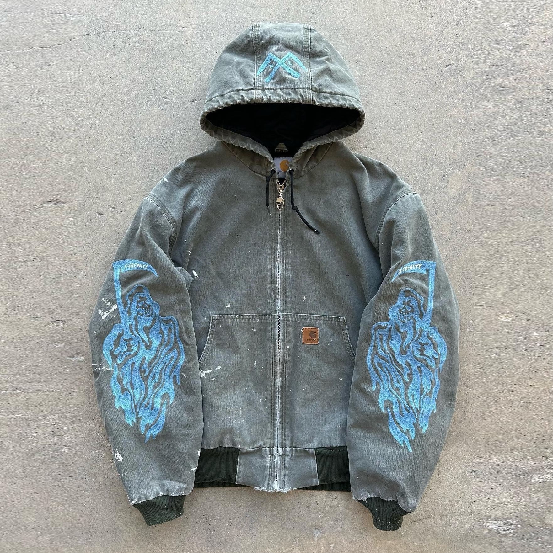 Luxury Brand Designer Clothes 2025 European And American Foreign Trade New Men's Casual Hooded 3D Printed Men's Cardigan Sweatshirt Jacket W