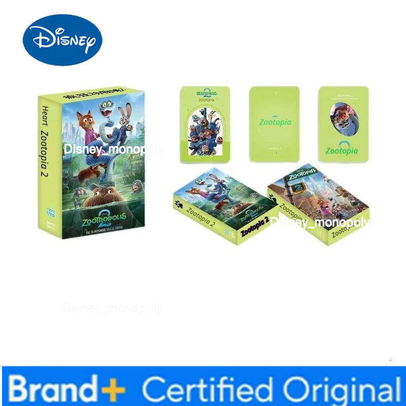Disney Cartoon Zootopia 2 Animation Around The Three-Inch Laser Card 55 Toys Suitable For Collection Holiday Gifts. H2601291 H2601291