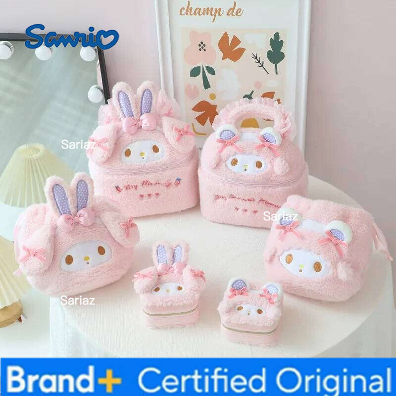 Sanrio Hot Selling Cute Cartoon Lamb Mini Lipstick and Miscellaneous Storage Drawstring Bag Handbag H260129 H260129