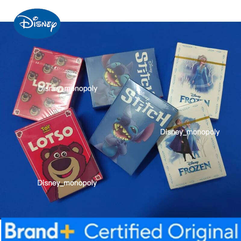 Disney Stitch Lots-o'-Huggin' Bear Playing Cards Poker Indoor Family Entertainment Board Games H260129