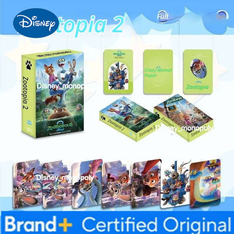Disney Cartoon Zootopia 2 Animation Around The Three-Inch Laser Card 55 Toys Suitable For Collection Holiday Gifts. H2601291 H2601291