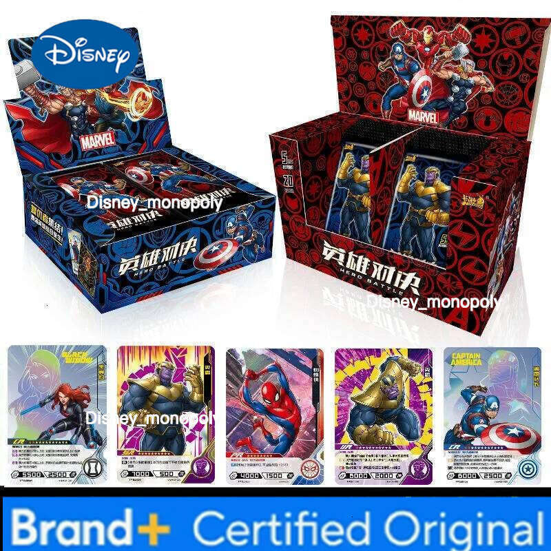 Disney boys Captain America Endgame cartoon cards girls frozen Collectionsnow Card set collection Christmas present gift H260129 H260129