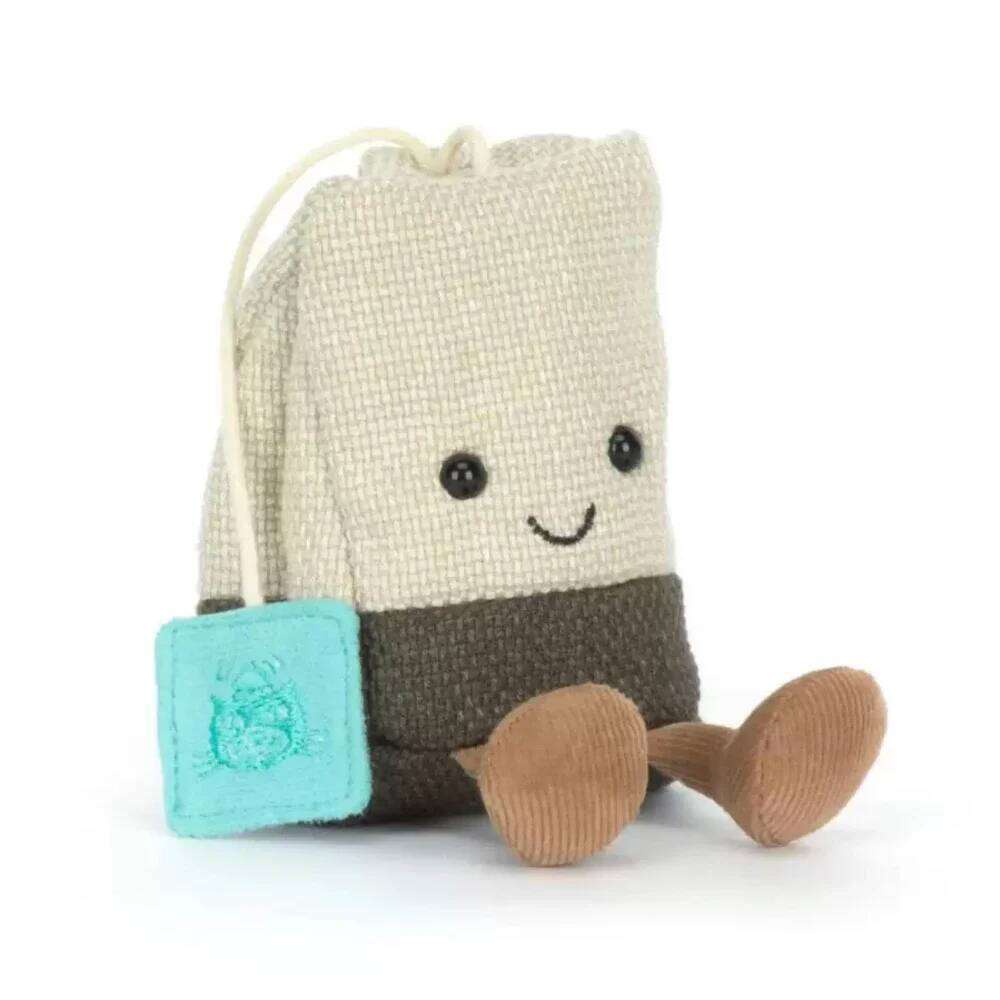 New and CatS UK Limited Edition Tea Bag Cartoon Doll Cat Dog Interactive Toy Birthday Christmas Halloween Pet Girl Gift S Y260128