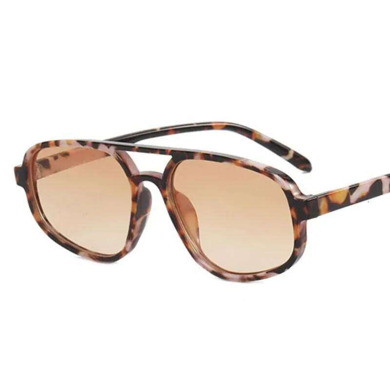 New Polygon Sunglasses Luxury Brand Cat Eye Glasses Men Designer Gradient Shades for Women UV400 Lentes De Sol Mujer H260129
