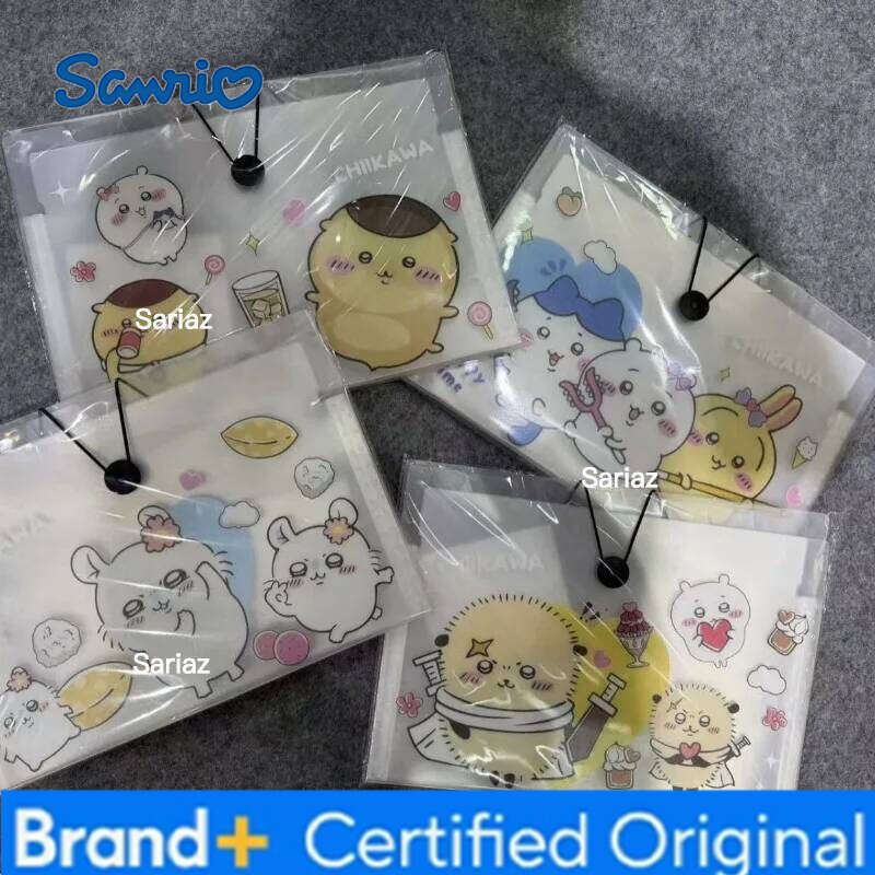 Sanrio Cartoon File Bag Student Exam Paper Organizer Office Document Classification Storage Folder School Supply Set H26012911