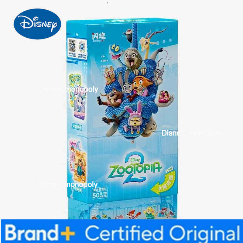 Disney Shining Soul Genuine Zootopia 2 Series Full Tracking Lite Version First Bullet Collection Anime Peripheral Card Gift H260129