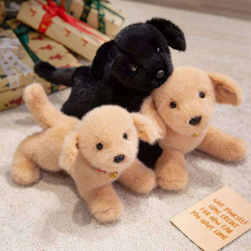 Retriever Simulated Golden Toy Fill Dog Plush Toys for Pet Enthusiasts Birthday and Christmas Gifts Y260128